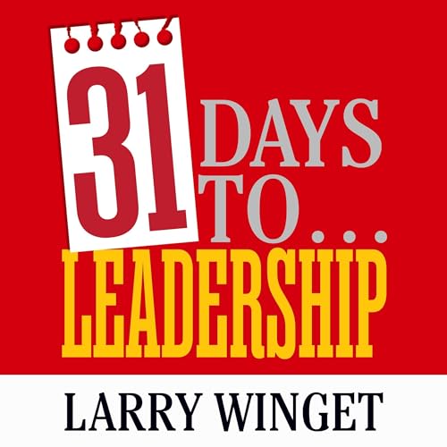 Page de couverture de 31 Days to Leadership