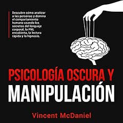 Diseño de la portada del título Psicología Oscura y Manipulación