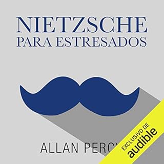 Diseño de la portada del título Nietzsche para estresados