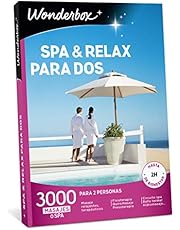 WONDERBOX - Caja Regalo - SPA &amp; Relax para Dos - 3000 Masages o SPA - para 2 Personas - Ideas Regalo Hombres - Ideas Regalo Mujer