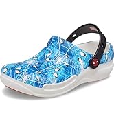 Crocs Unisex-Adult Bistro Graphic Clogs, Slip Resistant Work Shoes