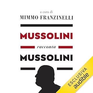 Mussolini racconta Mussolini copertina