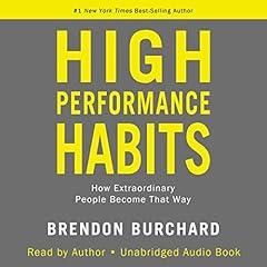 Page de couverture de High Performance Habits