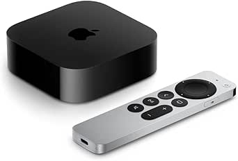 2022 Apple TV 4K Wi‑Fi + Ethernet - 128 GB (3ª geração)