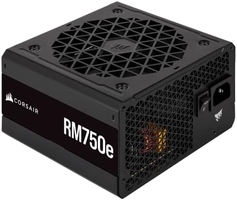 Fonte Corsair RM750e, 750W, 80 Plus Gold, Modular, Preto - CP-9020262-WW