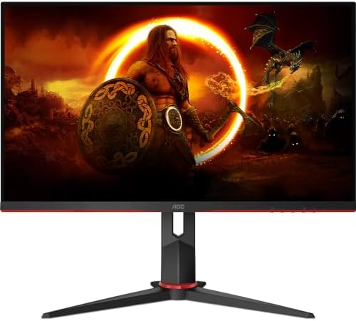 Monitor Gamer AOC Hero 27" 165Hz 1ms Ajuste de Altura 27G2S/BK