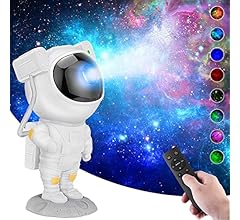 Desidiya® Astronaut Galaxy Projector with Remote Control - 360° Adjustable Timer Kids Astronaut Nebula Night Light, for Gif…