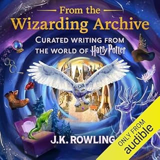 From the Wizarding Archive Audiobook By J.K. Rowling, Evanna Lynch - foreword cover art