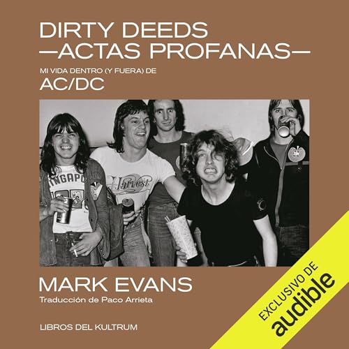 Diseño de la portada del título Dirty deeds