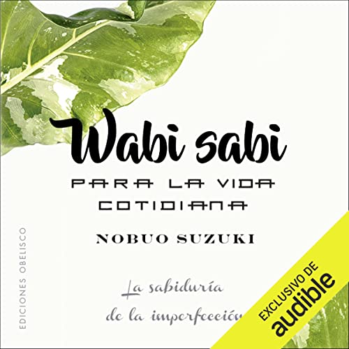 Diseño de la portada del título Wabi Sabi para la vida cotidiana