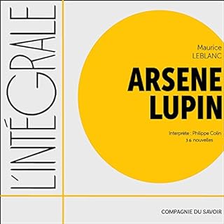 Page de couverture de Arsene Lupin. 36 nouvelles