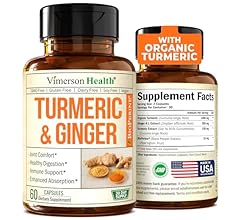 Turmeric Ginger Supplement for Joint Support