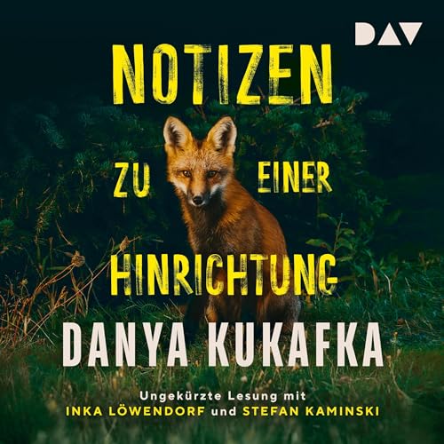 Notizen zu einer Hinrichtung Audiobook By Danya Kukafka cover art