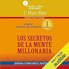 Diseño de la portada del título Los secretos de la mente millonaria (Narración en Castellano)