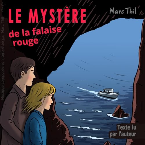 Page de couverture de Le Mystère de la falaise rouge