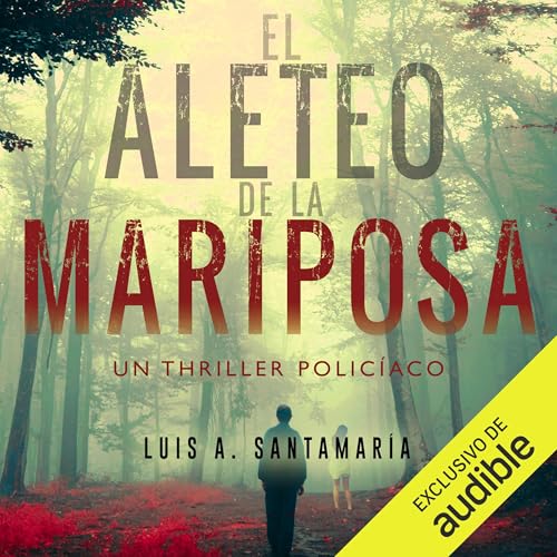 Diseño de la portada del título El aleteo de la mariposa