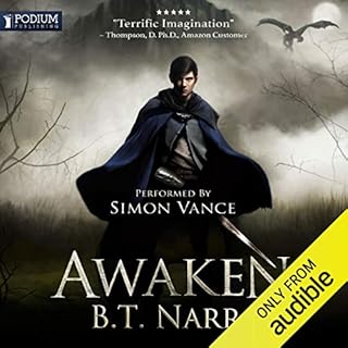 Awaken Audiobook By B. T. Narro cover art