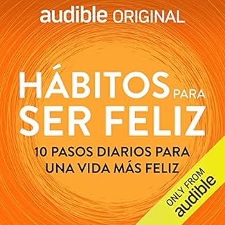 Diseño de la portada del título Hábitos para ser feliz