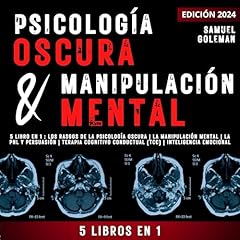 Diseño de la portada del título Psicología oscura & manipulación mental