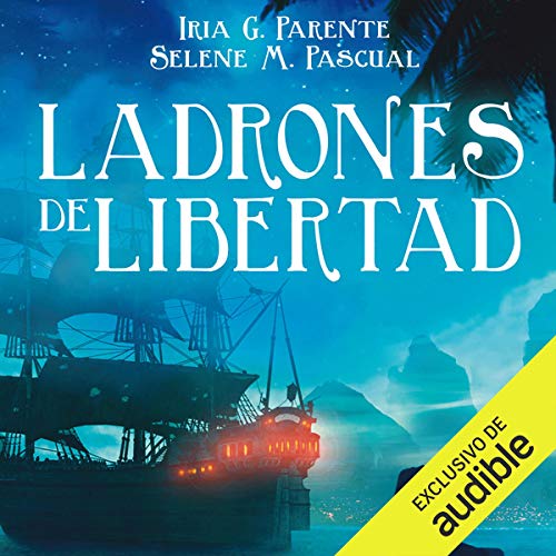 Diseño de la portada del título Ladrones de Libertad