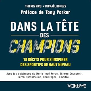 Page de couverture de Dans la tête des champions