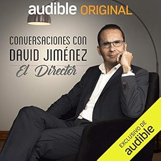 Diseño de la portada del título Conversaciones con David Jiménez