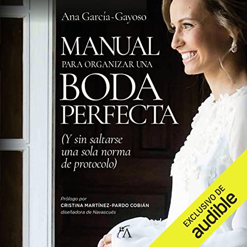 Diseño de la portada del título Manual para organizar una boda perfecta