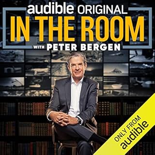 Diseño de la portada del título In the Room with Peter Bergen