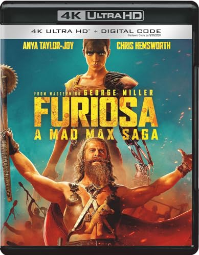 Furiosa: A Mad Max Saga (4K Ultra HD + Digital)