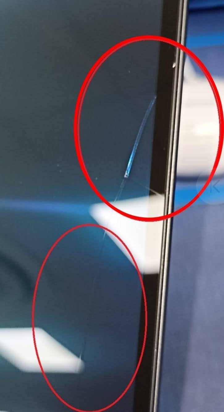 Tela trincada sem motivo e Samsung não cobre a garantia