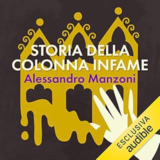 Storia della colonna infame copertina