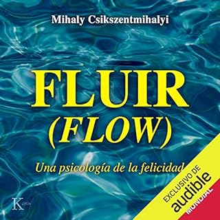 Diseño de la portada del título Fluir