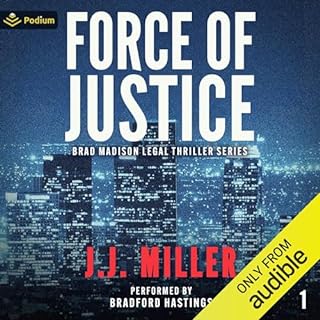 Force of Justice Audiolibro Por J.J. Miller arte de portada