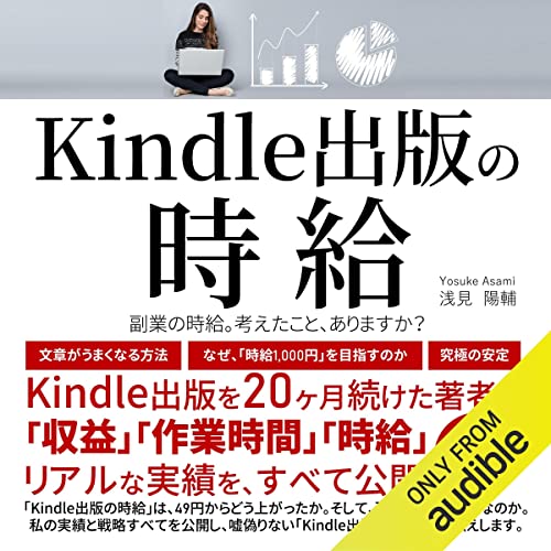 『Kindle出版の時給: 副業の時給。考えたこと、ありますか？』のカバーアート