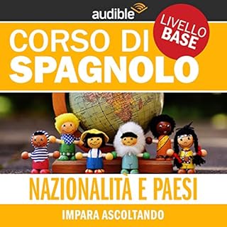 Nazionalità e Paesi - Impara ascoltando copertina