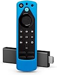 Fire TV Stick (3rd Gen) with Alexa Voice Remote (includes TV controls) + Star Wars The Mandalorian remote cover (Bounty Blue)