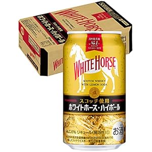 【スコッチウイスキー】ホワイトホース ハイボール ［ 350ml×24本 ］" 