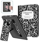 Ayotu Stand Case for All-New Basic_Kindle 11th Generation 2022 Release, Premium PU Leather Cover ...