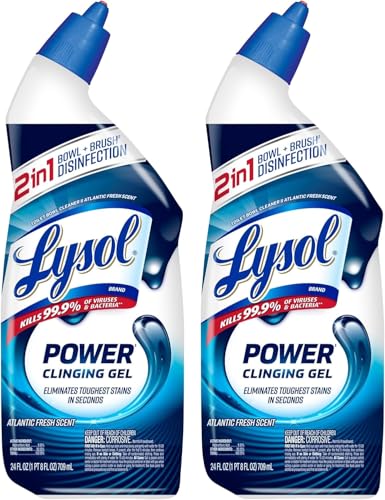 Lysol 马桶清洁剂，24 oz/瓶，共2瓶