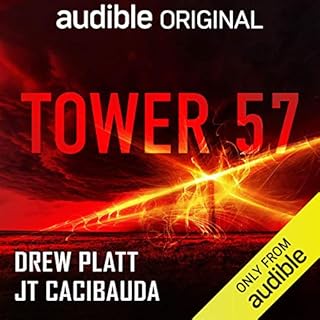 Diseño de la portada del título Tower 57