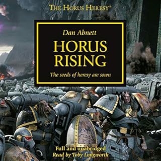 Horus Rising Audiolivro Por Dan Abnett capa