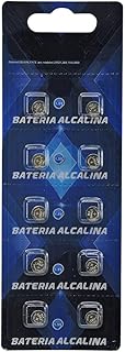 Baterias Alcalina Ag1 / Lr621 1.5v Cartela Com 10 Unidades