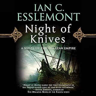 Night of Knives Audiobook By Ian C. Esslemont cover art