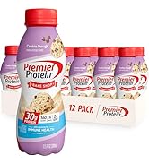 Premier Protein Shake, Cookie Dough, 11.5 Fl Oz (12 Pack), 30g Protein, 1g Sugar, 3g Carbs