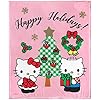 Northwest Hello Kitty Silk Touch Throw Blanket, 50" x 60", Mistletoe