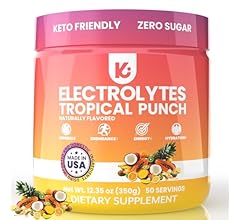 Keppi electrolytes powder Tropical No Sugar 0g Carbs