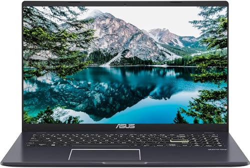 ASUS Lightweight 15.5" Full HD Laptop, Windows 11 Home OS, Intel Celeron Processor Up to 2.76GHz, 4GB LPDDR4, 128GB SSD, Back