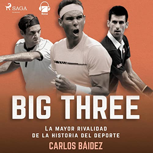 Diseño de la portada del título Big three