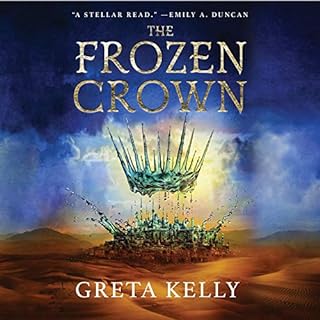 The Frozen Crown Audiolibro Por Greta Kelly arte de portada