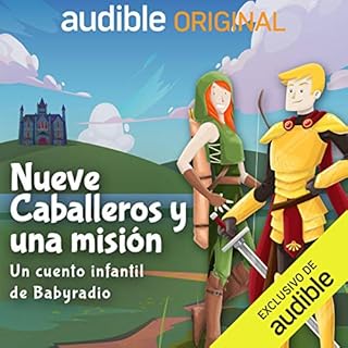 Diseño de la portada del título Nueve caballeros y una misión